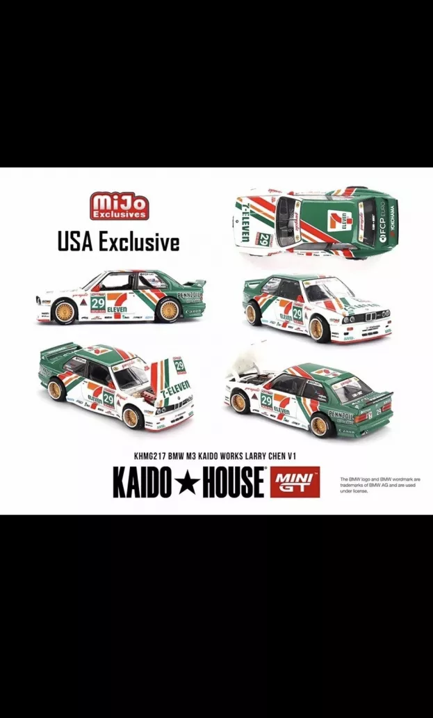 Mini GT Bmw 3-series M3 e30 N 29 Kaido Works V1 1989 1:64 KHMG217