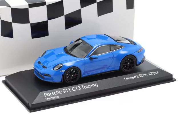 Minichamps Porsche 911 992 Gt3 Touring Coupe 2021 Black Rims 1:43 413069605