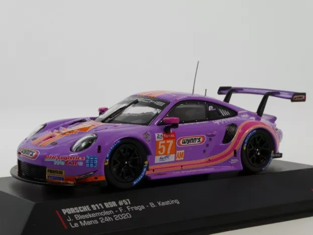 IXO Models Porsche 911 991 Rsr 4.0l Team Project-1 N 57 24h Le Mans 2020 J.bleekemolen F.fraga B.keating 1:43 LE43055