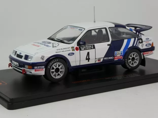 IXO Models Ford Sierra Rs Cosworth Team Ford Motorsports N 4 5th Rally 1000 Lakes 1988 Stig Blomqvist Benny Melander 1:24 24RAL032B.22