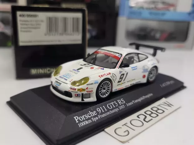 Minichamps Porsche 911 996 Gt3 Rsr N 91 Yamagishi Caffi Pompidou 1000 Km Spa Francorchamps 1:43 400056991