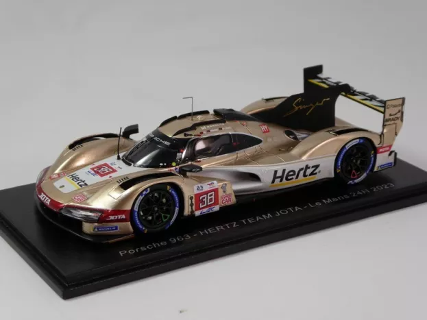 Spark Porsche 963 9rd 4.6l Turbo V8 Team Hertz Jota N 38 24h Le Mans 2023 Antonio Felix Da Costa Will Stevens Yifei Ye 1:43 S8727