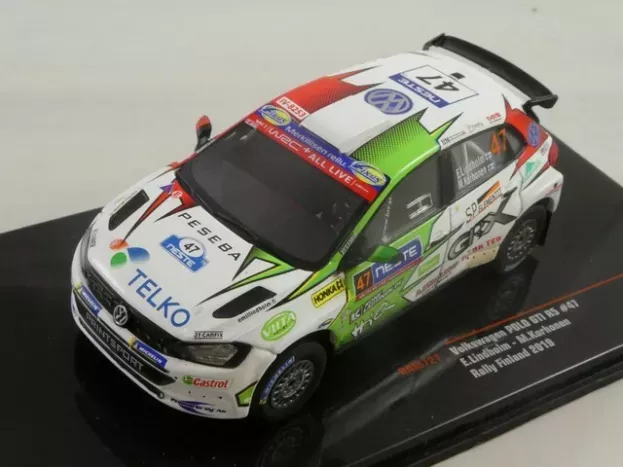 IXO Models Volkswagen Polo Gti R5 Team Bauhaus N 47 Rally Finland 2019 E.lindholm M.korhonen 1:43 RAM727