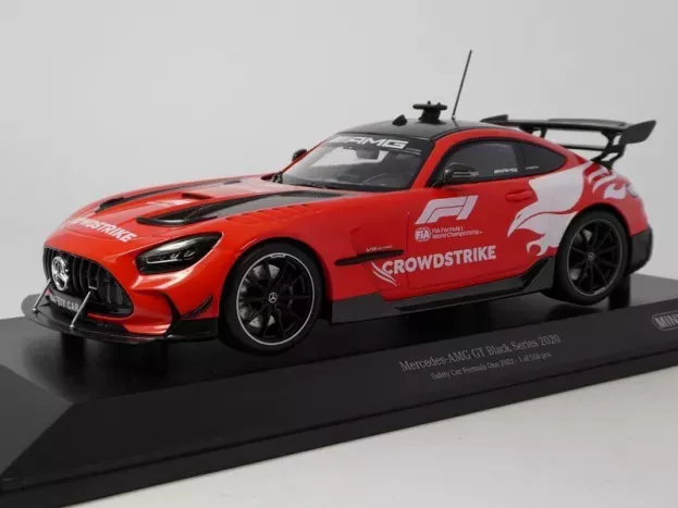 Minichamps Mercedes Amg Gt V8 Black Series F1 Safety Car Crowdstrike Season 2022 Bernd Maylander 1:18 155032090