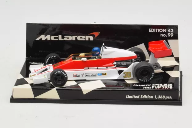 Minichamps Mclaren F1 Ford M26 N 30 Italy Gp 1978 B.lunger 1:43 530784330