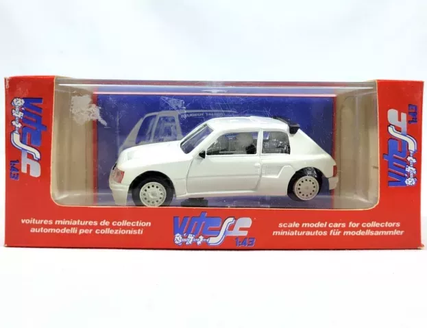 Vitesse Peugeot 205 Turbo T16 N 2 Winnet Rally Montecarlo 1985 N 3 26th Rally Sanremo 1984 N 2 Rally R.a.c. 1984 T. Harryman A . Vatanen 1:43 300