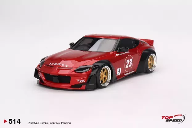Truescale Nissan Fairlady Z rz34 Pandem N 23 Coupe 2022 1:18 TS0514