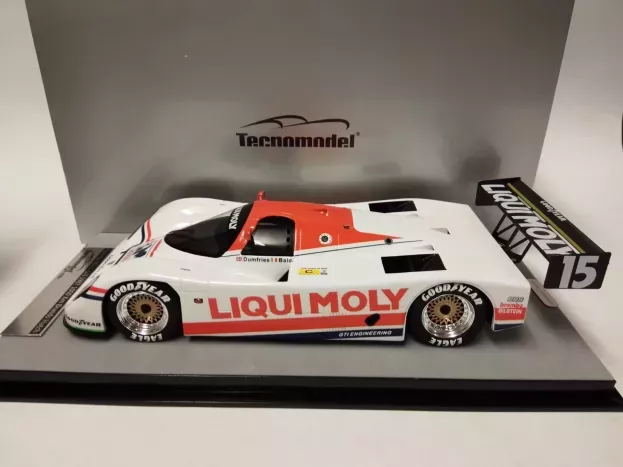 Tecnomodel Porsche 962c Gti Type 935 2.8l Turbo Team Liqui Moly Equipe N 15 1000km Brands Hatch 1987 M.baldi J.dumfries 1:18 TM18-169D