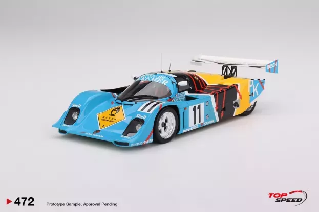 Truescale Porsche 962c 3.0l Turbo Team Porsche Kremer Racing N 11 24h Le Mans 1990 P.gonin F.alliot B.de Dryver 1:18 TS0472