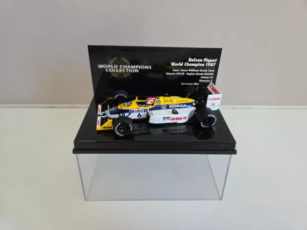 Minichamps Williams F1 Honda Fw11b N 6 Nelson Piquet 1987 World Champion 1:43 436870006