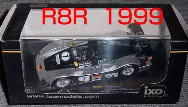 IXO Models Audi R8r N 7 24h Le Mans 1999 M.alboreto R.capello L.aiello 1:43 LMM136