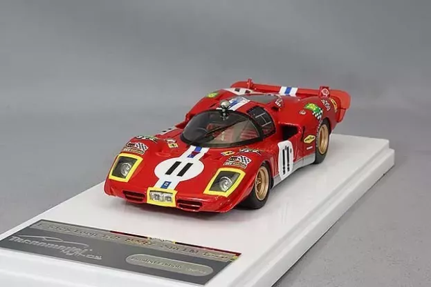 Tecnomodel Ferrari 512s 5.0l V12 Team North American Racing N.a.r.t. N 11 4th 24h Le Mans 1970 Sam Posey Ronnie Bucknum 1:43 TM43-01E
