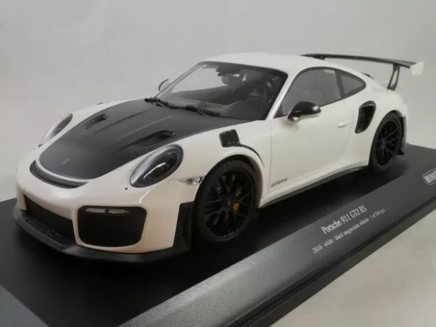 Minichamps Porsche Porsche 911 991-2 Gt2 Rs Coupe 2018 Black Magnesium Rims 1:18 155068310