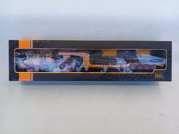 IXO Models Berliet Tb015 M3 6x4 Truck Rimorchio Pianale 1960 Trasporti Eccezionali 1:43 TTR028.22