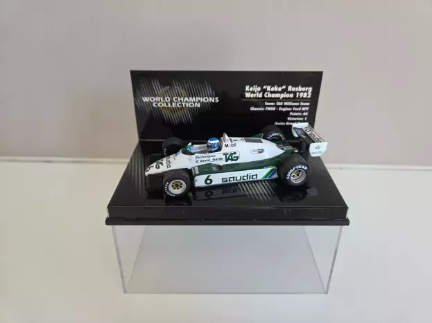 Minichamps Williams F1 Fw08 Team Ford N 6 World Champion Season 1982 Keke Rosberg 1:43 436820106