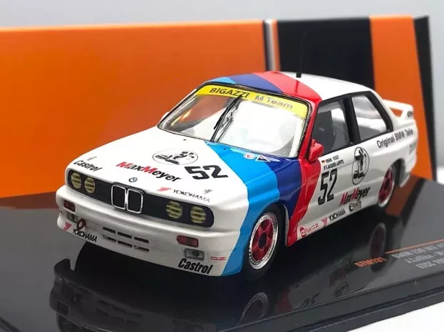 IXO Models Bmw 3-series M3 e30 Team Bigazzi N 52 Etcc 1988 J.laffite W.vogt 1:43 GTM131
