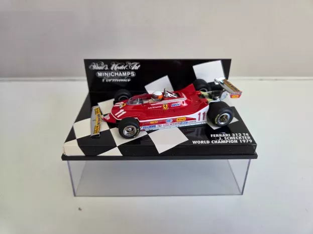 Minichamps Ferrari F1 312t4 N 11 J.scheckter 1979 World Champion 1:43 430797311
