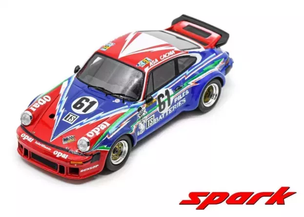 Spark Porsche 934 3.0l F6 Turbo Team Asa Cachia N 61 24h Le Mans 1986 T.boutsen D.theys A.ferte 1:43 S9821