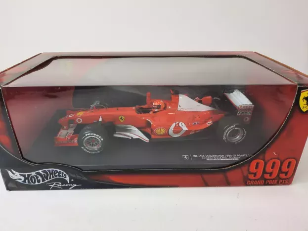 Hot Wheels Ferrari F1 F2003 Ga N 1 World Champions 2003 M. Schumacher 999 Gp Points 1:18 C5938