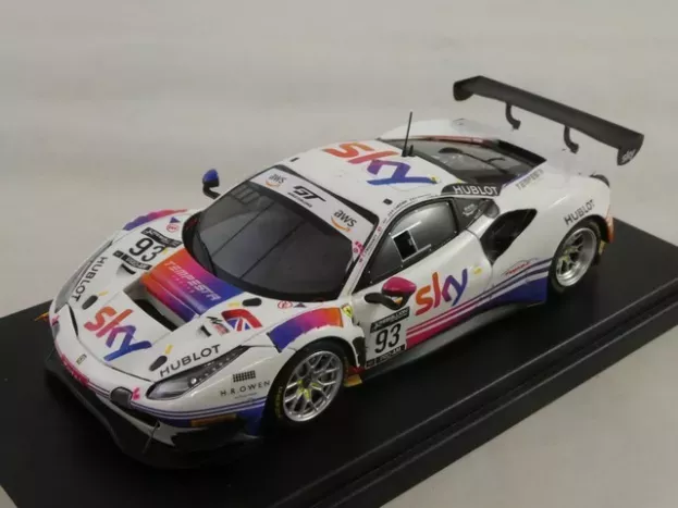 Looksmart Ferrari 488 Gt3 3.9l Turbo V8 Team Tempesta Racing N 93 24h Spa 2020 E.cheever Iii G.fisichella C.froggatt J.hui 1:43 LSRC084