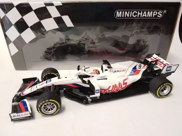 Minichamps Haas F1 Vf-21 065 6 Team Uralkali N 9 Bahrain Gp 2021 Nikita Mazepin 1:18 110210109