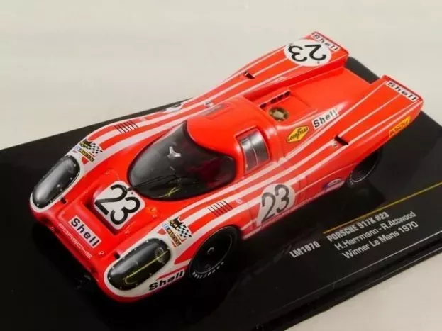 IXO Models Porsche 917k 4.9l Team Salzburg N 23 Winner 24h Le Mans 1970 Hans Herrmann Richard Attwood 1:43 LM1970