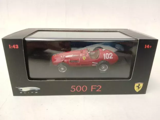 Hot Wheels Ferrari F1 500f2 N 102 Winner Nurburgring Gp A.ascari 1952 World Champion 1:43 N5590