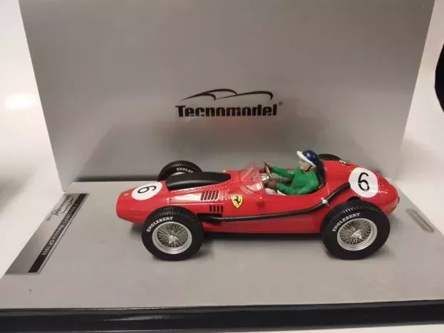 Tecnomodel Ferrari F1 Dino 246 N 4 Winner French Gp Mike Hawthorn 1958 World Champion 1:18 TM18-116A