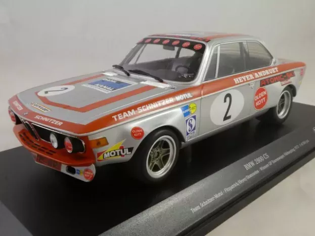Minichamps Bmw 2800 Cs Team Schnitzer N 2 Winner Gp Tourenwagen Nurburgring 1972 J.fitzpatrick H.heyer R.stommelen 1:18 155722702