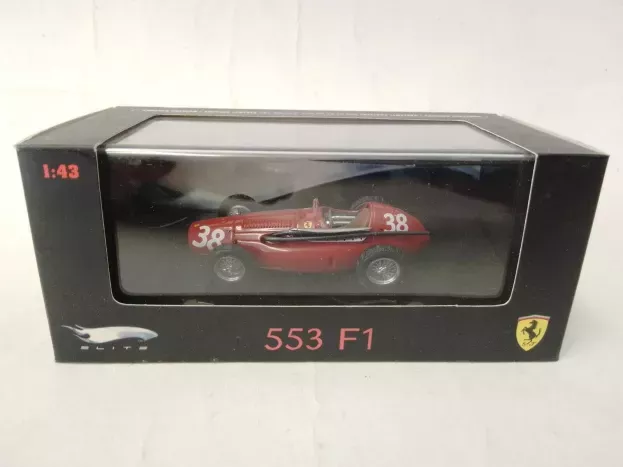 Hot Wheels Ferrari F1 553 Supersqualo N 38 Winner Spanish Gp 1954 M.hawthorn 1:43 N5586