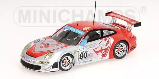 Minichamps Porsche 911 Gt3rsr N 80 Le Mans 2008 Bergmeister Neiman Overbeek 1:43 400087880