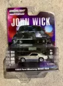 1:64 Car Greenlight Hollywood John Wick 1969 Ford Mustang Boss 429 Silver 44780E