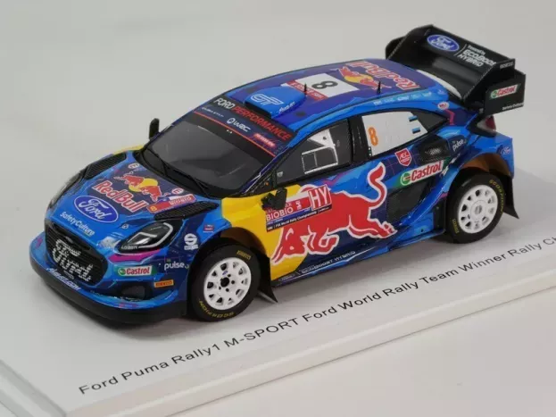 Spark Ford Puma Rally1 Team Ford World Rally M-sport N 8 Winner Rally Chile 2023 Ott Tanak Martin Jarveoja 1:43 S6735