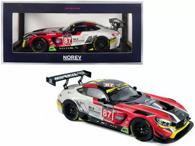 Norev Mercedes Gt3 Amg Team Akka N 87 Winner Gt Series Monza 2016 J.l.beaubelique R.ricci G.vannelet 1:18 183492