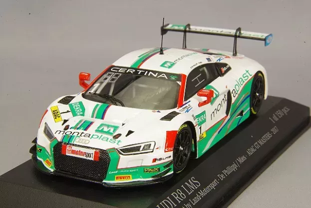 Minichamps Audi R8 Lms Ultra Team Montaplast Motorsport N 1 Adac Gt Masters 2017 De Phillippi Mies 1:43 437171701