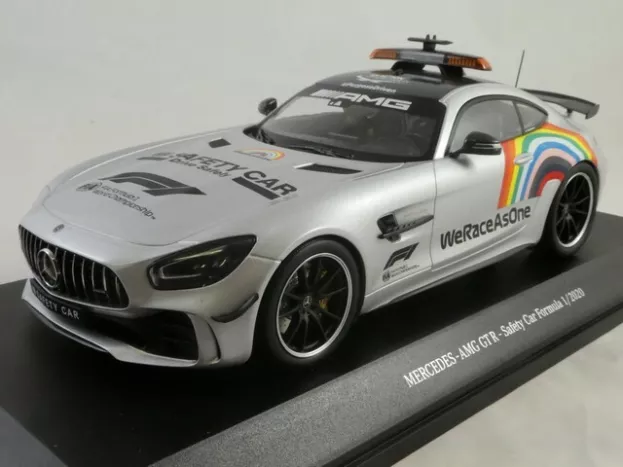 Minichamps Mercedes Gt-r Amg V8 Biturbo Safety Car F.i.a. Formula 1 Weraceasone 2020 Bernd Maylander 1:18 155036092