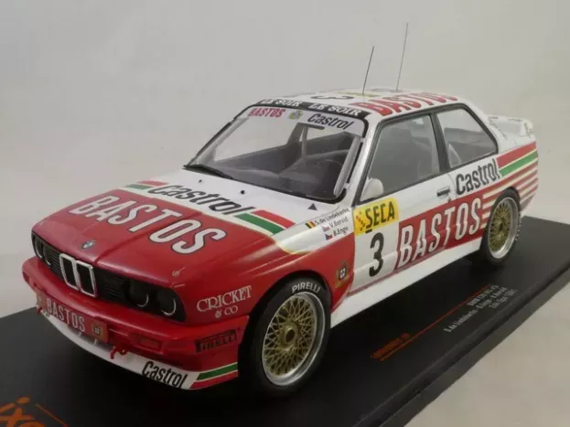 IXO Models Bmw 3-series M3 e30 Bastos N 3 24h Spa 1991 S.de Liedekerke V.bervig B.enge 1:18 18RMC081C.20