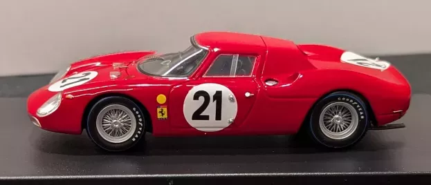 Looksmart Ferrari 250lm 3.3l V12 Ch. N5893 Team N.a.r.t. North American Racing N 21 Winner 24h Le Mans 1965 Jochen Rindt Masten Gregory 1:43 LSLM017