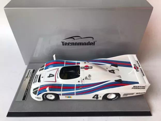 Tecnomodel Porsche 936 77 2.1l Twin Turbo Team Martini Racing Porsche System N 4 Winner 24h Le Mans 1977 Jacky Ickx Hurley Hywood Jurgen Barth 1:18 TM18-148C