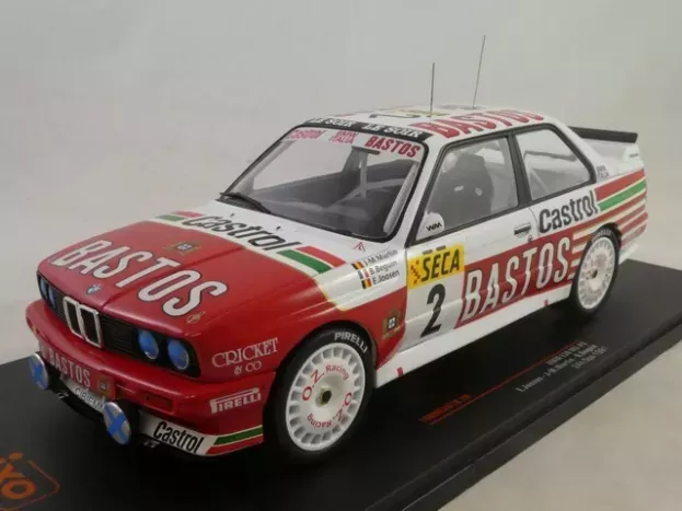 IXO Models Bmw 3-series M3 e30 Bastos N 2 24h Spa 1991 E.joosen J.m.martin B.beguin 1:18 18RMC081B.20