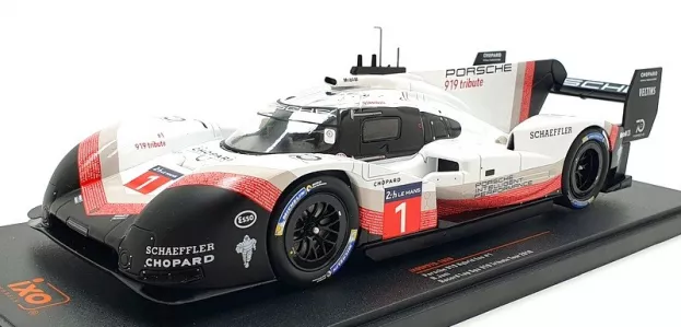 IXO Models Porsche 919 Hybrid Evo N 1 Tribute Lap Record 1:41.8 Min Spa Francorchamps 9th April 2018 N.jani 1:18 SP919-1820
