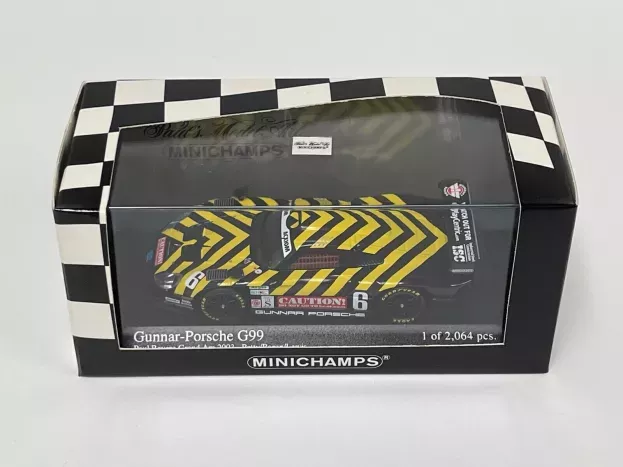 Minichamps Porsche Gunnar G99 wide Load N 6 Paul Revere Grand Am 2003 K.petty P.baron G.lewis 1:43 400036886
