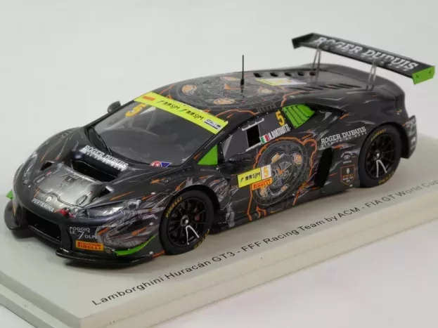 Spark Lamborghini Huracan Gt3 Team Fff Racing N 5 Fia Gt World Cup Macau 2017 M.bortolotti 1:43 SA244