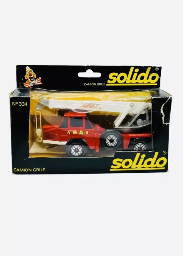 Solido Richier Grue Routiere Truck Grue With Crane Circus Amar 1:43 334