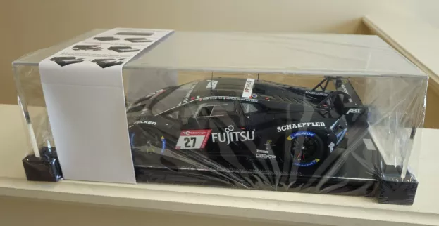 Spark Lamborghini Huracan Gt3 Evo2 Team Abt Sportsline N 27 9th 24h Nurburgring 2023 K.van Der Linde M.mapelli J.pepper N.thiim 1:18 18SG062