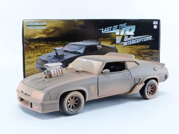 Greenlight Ford Falcon Xb Interceptor Weathered Version 1973 Last Of The V8 Interceptors 1979 Madmax Movie 1:24 84052