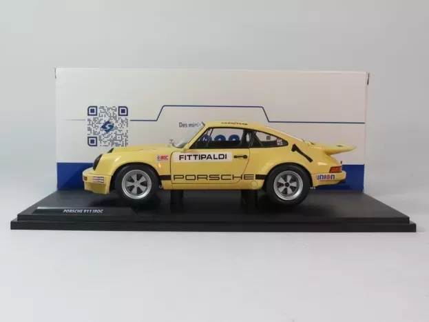 Solido Porsche 911 Carrera 3.0 Rsr N 1 Iroc Riverside 1973 Emerson Fittipaldi 1:18 1810703