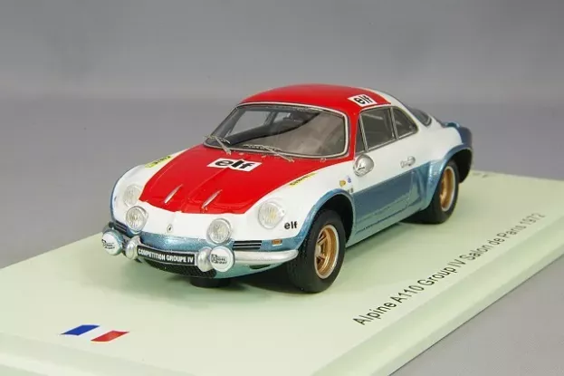 Spark Renault A110 Alpine Gr.iv Salon De Paris 1972 1:43 SF247