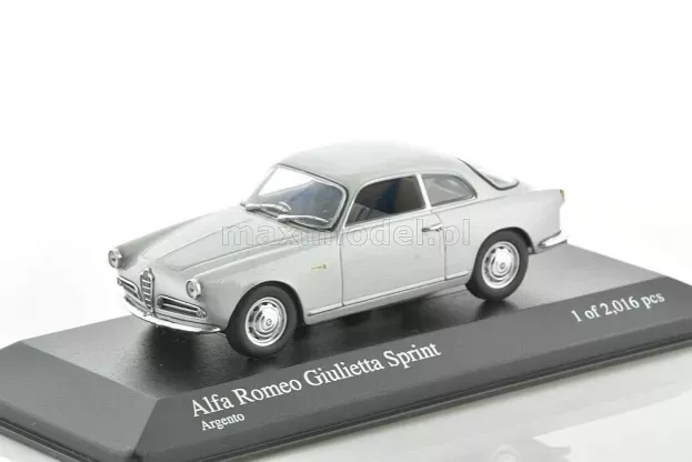 Minichamps Alfa Romeo Giulietta Sprint 1954 1:43 400120400