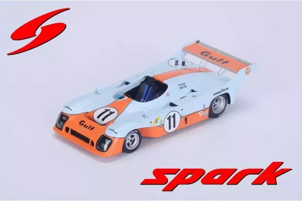 Spark Mirage Gr8 3.0l V8 Team Gulf Research Racing N 11 Winner 24h Le Mans 1975 Jacky Ickx Derek Bell 1:43 43LM75